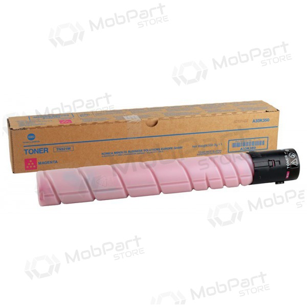 Konica-Minolta TN-321 (A33K350), Magenta-Kassette für Laserdrucker, 25000 Seiten