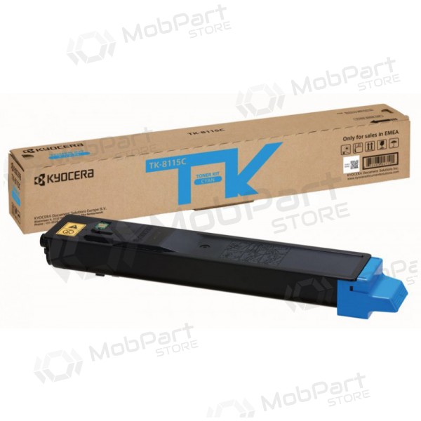 Kyocera (1T02P3CNL0, TK-8115C),  Patrone für Laserdrucker, 6000 seiten.