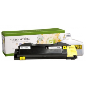 Nicht-originale Static Control Kyocera TK-590Y, gelbe Kassette für Laserdrucker, 5000 Seiten