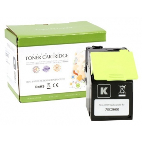 Kompatibler Static Control Toner für Lexmark 702HK (70C2HK0), Schwarz, 4.000 Seiten
