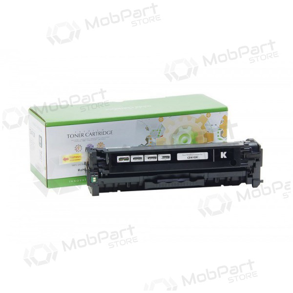 Kompatible Static Control HP 305A (CE410X) schwarze Tonerkartusche für Laserdrucker, 4.000 Seiten.