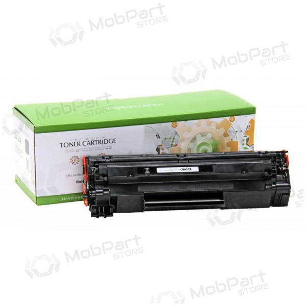 Kompatible Static Control Tonerkartusche, schwarz, für HP CB435A/ CB436A/ CE285A und Canon CRG 725 Laserdrucker, 1500 Seiten.