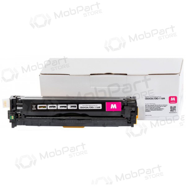Kompatibler Static Control Magenta Toner für HP CB543A/CE323A/CF213A/ Canon CRG716 Laserdrucker, 1.400 Seiten