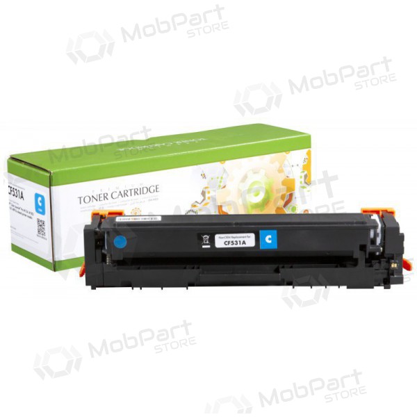 Kompatible Static Control Tonerkartusche Cyan für HP 205A (CF531A) mit neuem Chip, für Laserdrucker, Reichweite 900 Seiten.
