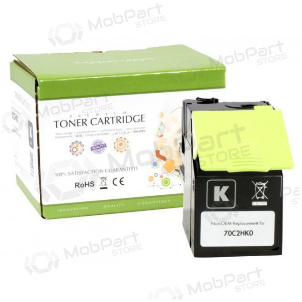 Kompatibler Static Control Toner für Lexmark 702HK (70C2HK0), Schwarz, 4.000 Seiten