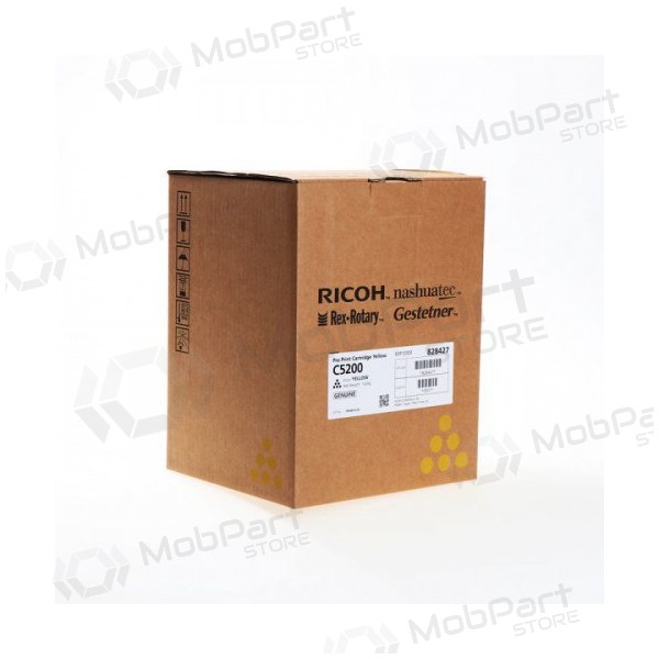 Ricoh C5200 (828427), gelbe Kartusche für Laserdrucker, 24000 Seiten