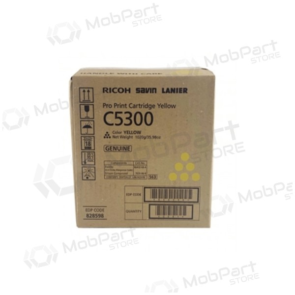 Ricoh C5300 (828602), Gelb Patrone für Laserdrucker, 26000 seiten.