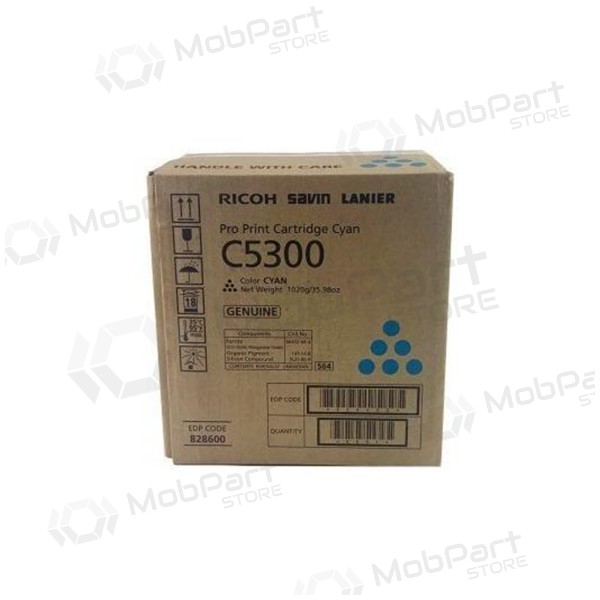 Ricoh C5300 (828604), blaue Patrone für Laserdrucker, 26000 Seiten