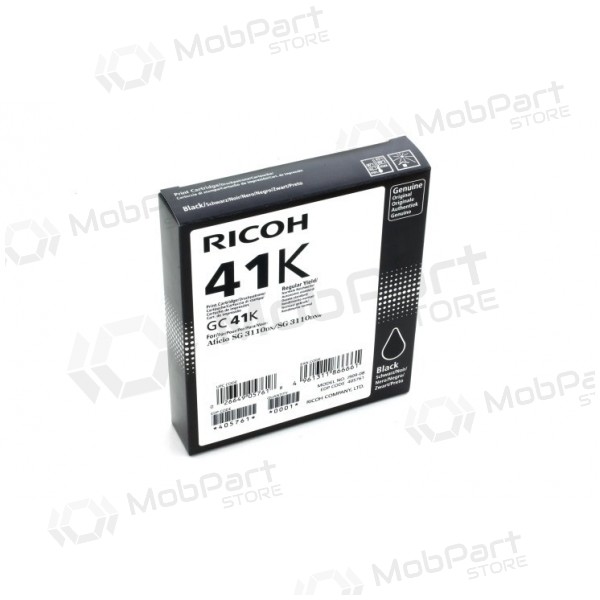 Ricoh GC41K (405761) Tintenpatrone, Schwarz