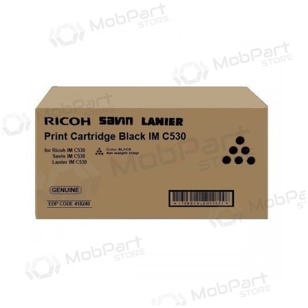 Ricoh IMC530 (418240), Schwarze Patrone für Laserdrucker, 20500 Seiten