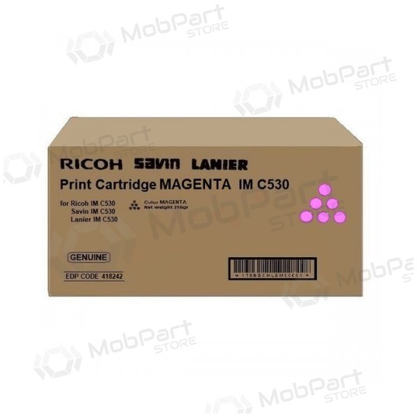 Ricoh IMC530 (418242), Magenta-Kartusche für Laserdrucker, 18000 Seiten