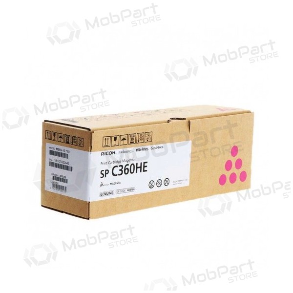 Ricoh SP C360HE (408186) Laserkartusche, Magenta