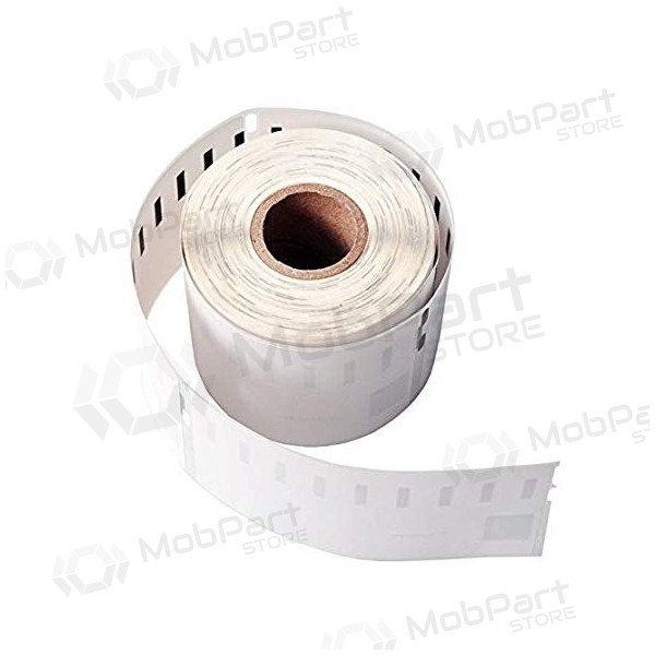 TopJet Etikettenrolle Schwarz auf Weiß, 54x101mm, 220 Aufkleber, kompatibel mit Dymo 99014 (S0722430)