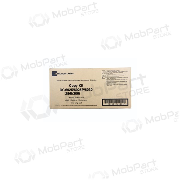 Triumph Adler Copy Kit DC 6025/ Utax CD 5025 (613011015/ 613011010), schwarze Kartusche für Laserdrucker, 15000 Seiten.